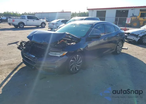 2020 Honda Insight Touring from USA, damaged, VIN 19XZE4F95LE013408